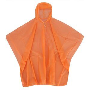 CTM Adult Reusable Waterproof Long Rain Poncho